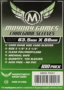 MayDay Games sleeves 41x63