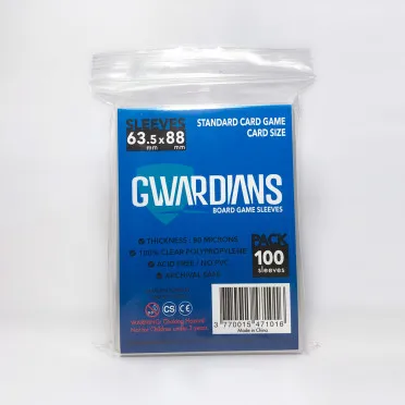 Gwardians sleeves 63x88