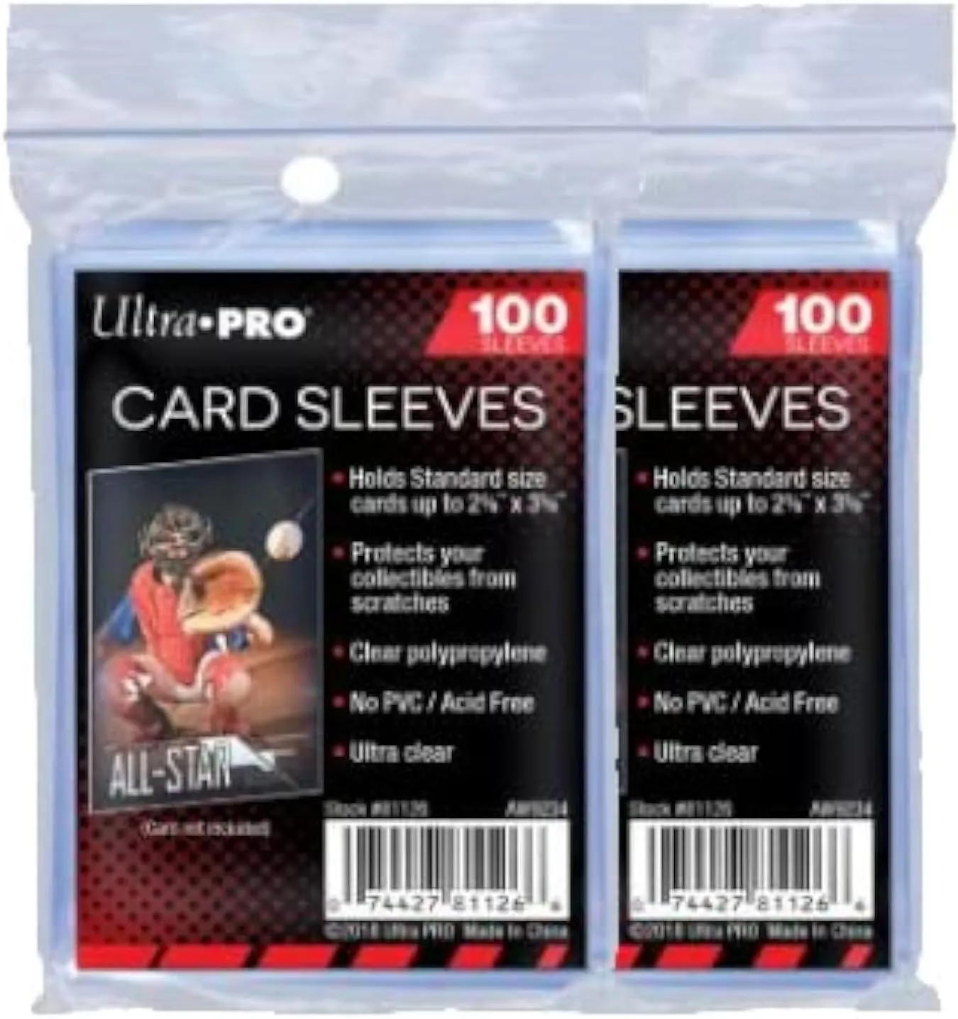 Ultra Pro sleeves 41x63